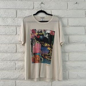 The Uplifters California Collage Tee Made in USA - Los Angeles Hemp/Cotton XL